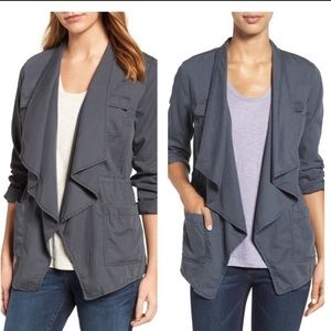 NWT Caslon Drape Utility Jacket